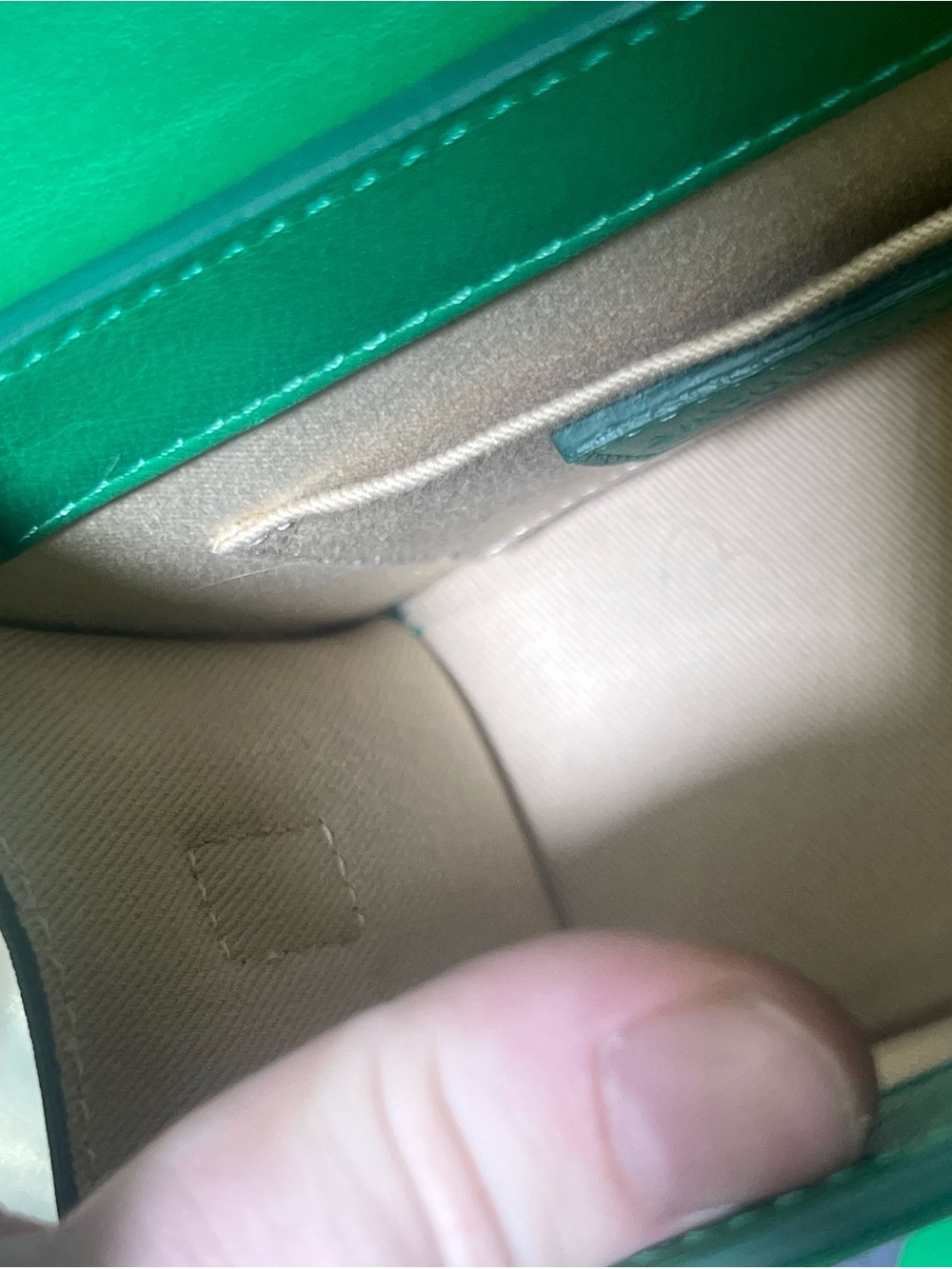 Jacquemus Emerald Green Mini Top-Handle Le Chiquito Crossbody - Picture 11 of 12
